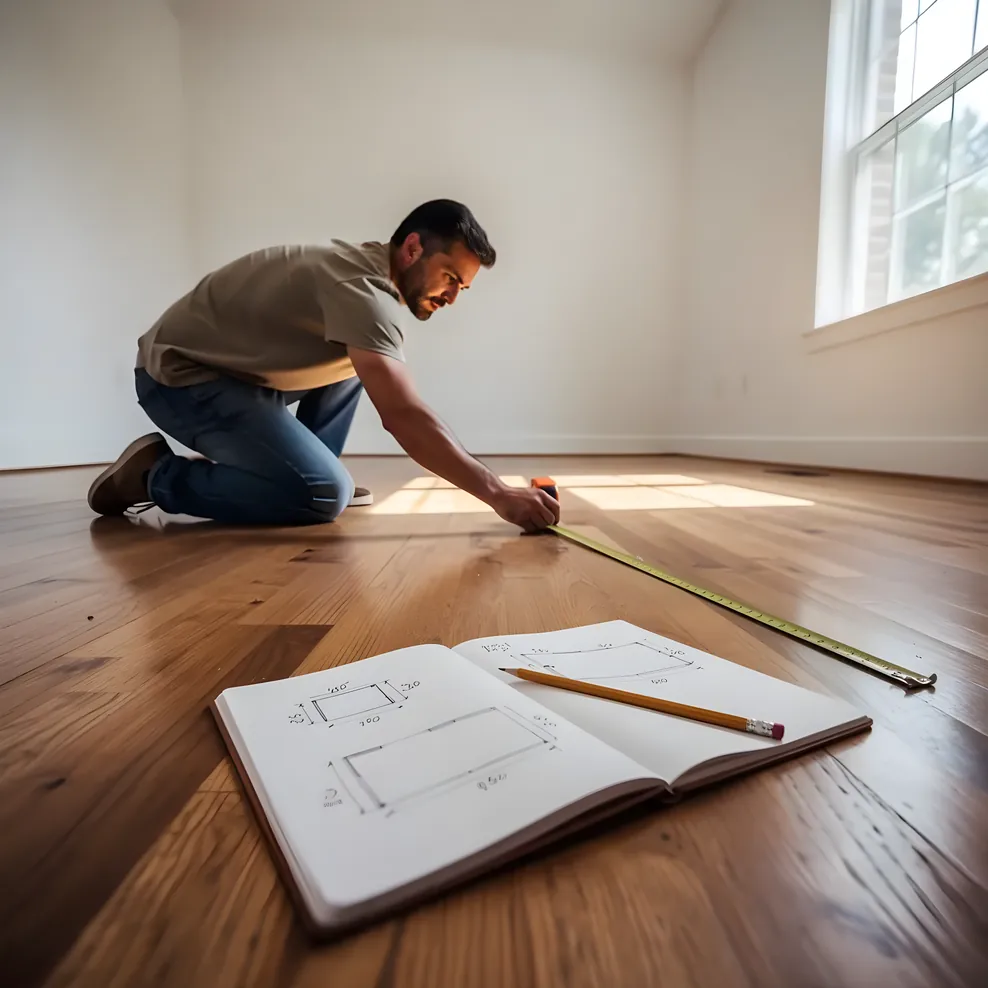 Measuring a room for home theater planning